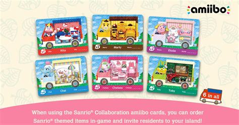 Animal Crossing Sanrio Amiibo Cards: How to invite Sanrio villagers and ...