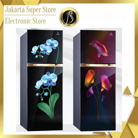 Kulkas Polytron Prw Mob Blue Pintu Kapasitas L Lazada