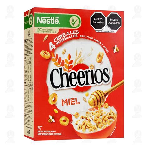 Cereal Nestl Cheerios Miel Con Avena Gr