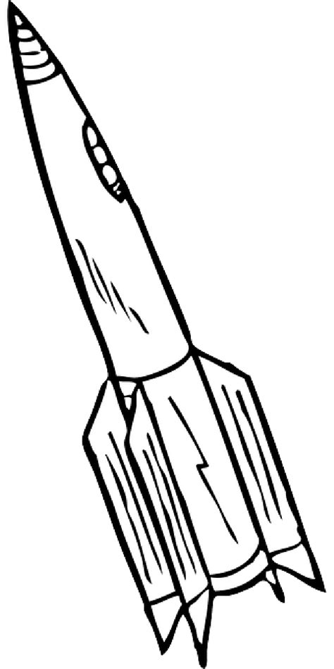 Rocket Outline Images - ClipArt Best