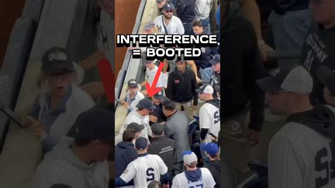 EJECTED Fan Interfering With Mookie Betts Escorted OUT Of Yankee