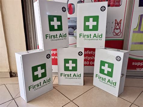 Large White St John Ambulance Occupational First Aid Kit Nairobi