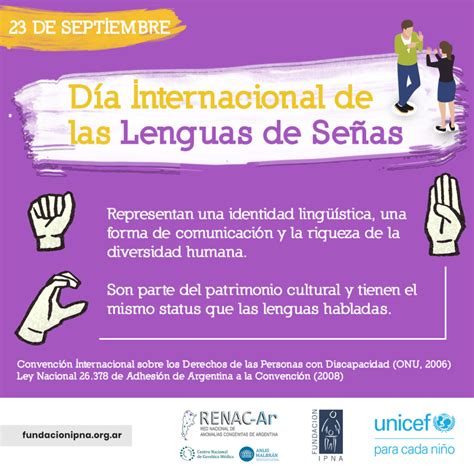 Día Internacional de las Lenguas de Señas Fundación IPNA