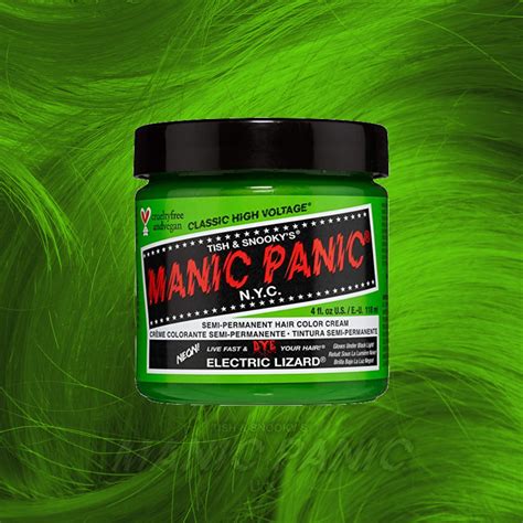 Electric Lizard High Voltage Classic Hair Dye Manic Panic Uk