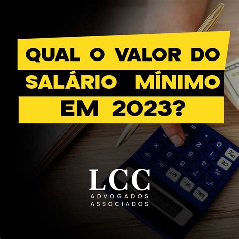 Qual é O Valor Do Salário Mínimo Em 2023 R1302 Ou R1320 Lásaro