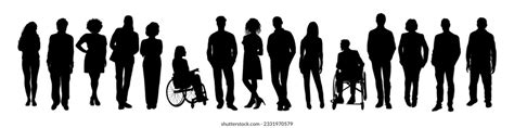 13,266 Human Silhouette Disable Stock Vectors and Vector Art | Shutterstock