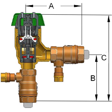 Conbraco 4a 505 02f 1 In Freeze Resistant Pvb Backflow Preventer For