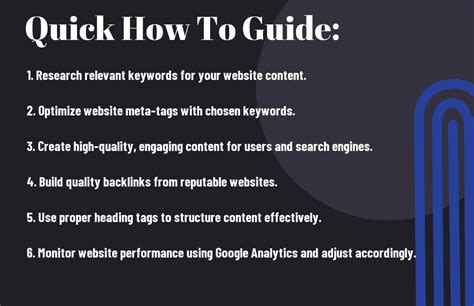 Proven Methods For Search Engine Optimization Success A How To Guide