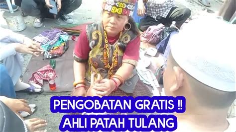 Viral Ibu Ida Dayak Sakti Ahli Patah Tulang Youtube