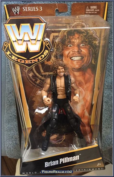 Brian Pillman Wwe Legends Series 3 Mattel Action Figure