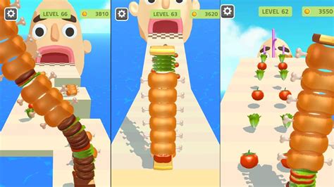 Sandwich Runner Gameplay WalkthroughAll Levels Android IOS Gameplay