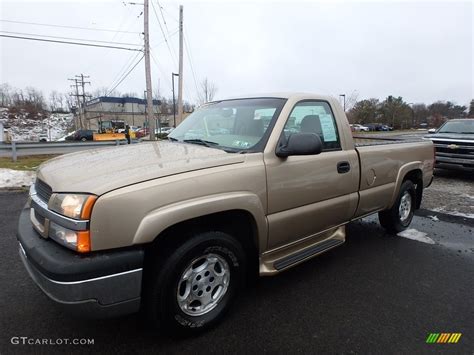 2004 Sandstone Metallic Chevrolet Silverado 1500 Z71 Regular Cab 4x4