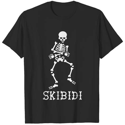 SkibidiChallenge Skibidi Challenge Meme Dancing Skeleton T-Shirts ...