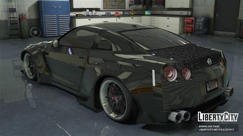 Скачать Nissan Gtr R35 Show для Gta 5