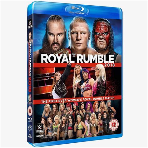 Wwe Royal Rumble 2018 Blu Ray