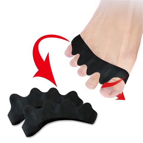 Toe Separators Soft Gel Toe Spacers To Correct Bunions Toe Stretcher