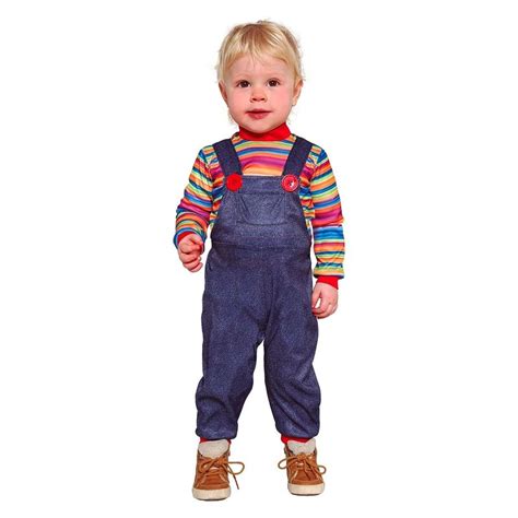 Disfraz Infantil Halloween Mu Eco Diab Lico Chucky Talla Meses