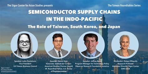 32223 Taiwan Roundtable Semiconductor Supply Chains In The Indo Pacific The Role Of