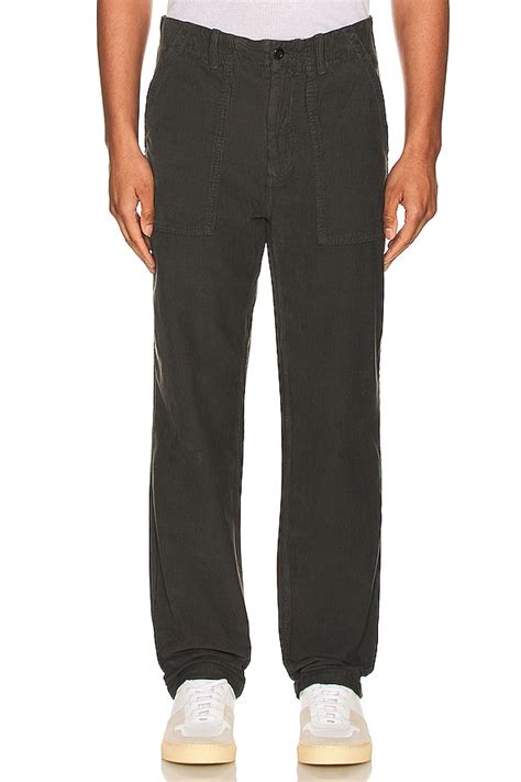 Outerknown Seventyseven Cord Utility Pant In Faded Black Revolve