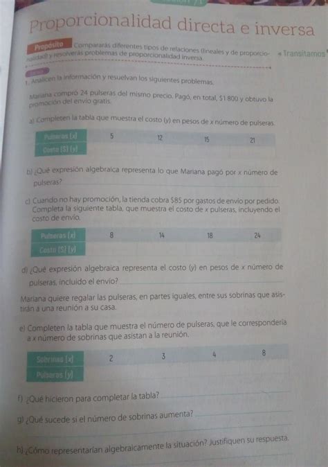 resolver la página 109 de matemáticas segundo de secundaria Brainly lat