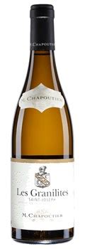 M Chapoutier Saint Joseph Les Granilites Blanc 2019 France