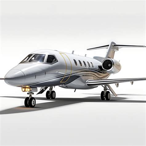 Premium Photo Isolated Of Embraer Phenom Light Business Jet