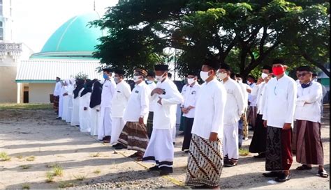 Upacara Gabungan Hari Santri Tetap Dalam Protokol Kesehatan IAIN PAREPARE