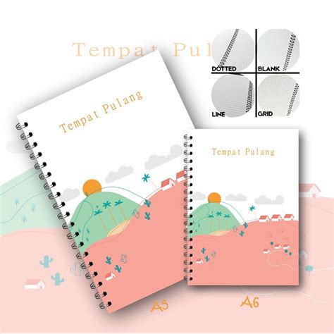 Jual Note Book Notes Book Ring A Buku Tulis Buku Catatan Diary Book