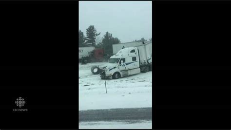 1 Dead After 30 Vehicle Crash Chemical Spill On Highway 401 Near