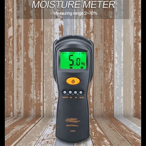 Ghghf Digital Hygrometer Meter For Wood Cardboard Lumber Humidity