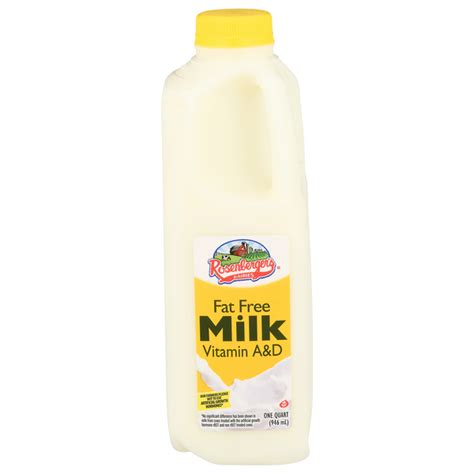 Save On Rosenbergers Dairies Fat Free Skim Milk Order Online Delivery