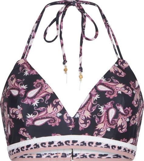 LingaDore Paisley Bikini Top Maat 36C Zwart Bol