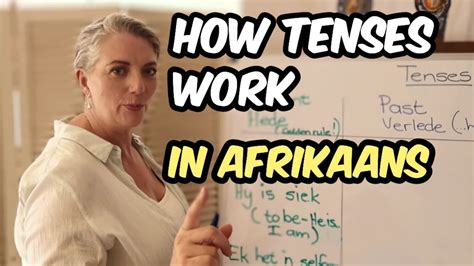 How Tenses Work In Afrikaans Youtube