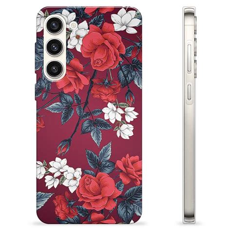 Samsung Galaxy S23 5g Tpu Case Vintage Flowers