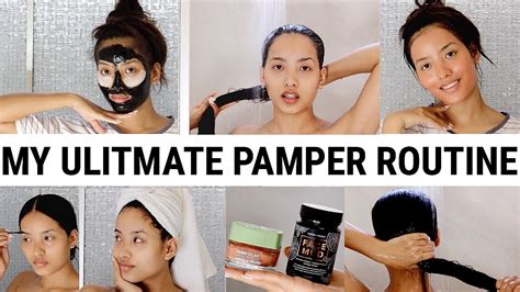 Self Care Routine At Home Ultimate Pamper Routine Youtube