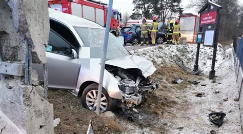 Wypadek Na Dk W Pustych Kach Wirtualne Mazowsze