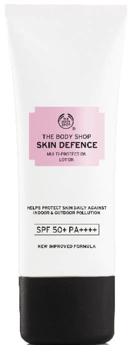 The Body Shop Skin Defence Multi Protection Light Essence Spf 50 Pa Ingredients Explained