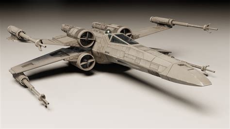 ArtStation - X-Wing Starfighter - Star Wars | Game Assets