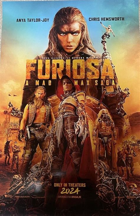 FURIOSA Original Theatrical Movie Poster DS | Grelly UK