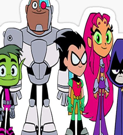 Teen Titans Go: Stickers | Redbubble