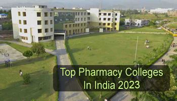 Top Pharmacy Colleges In India 2023 2024 List Rating