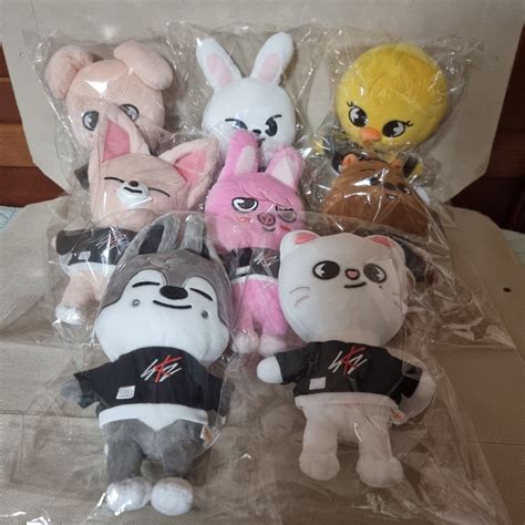 Stray Kids X Skzoo Jyp Store Skz Plush Doll Original Ver Stay In Stay