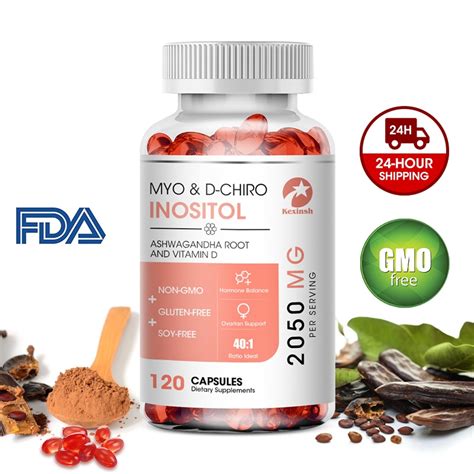 Kexinsh Myo Inositolandd Chiro Inositol Capsule With Folate Supports