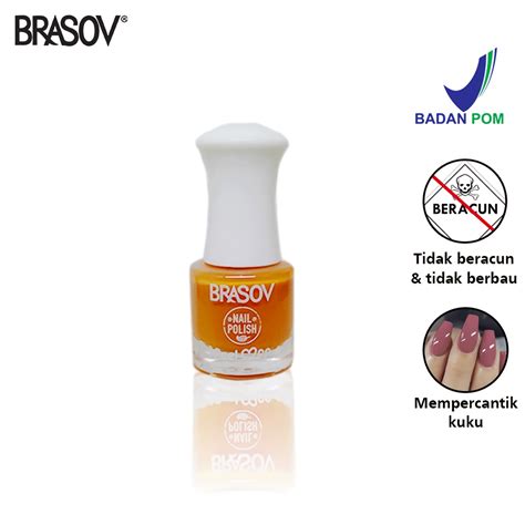 Jual Brasov Kutek Cat Kuku Ml Nail Polish Peel Off Kutex Muslimah Xx