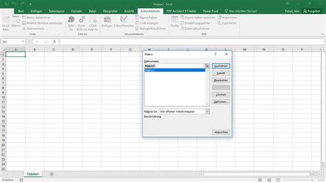 Excel Methodensammlung Makros Aufzeichnen Youtube