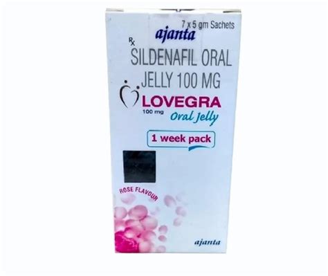 Lovegra Sildenafil Oral Jelly 100 Mg At Rs 350 Box In Mumbai ID