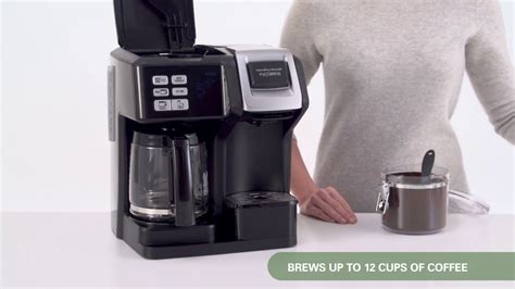 Coffee Maker Hamilton Beach® Flexbrew® 2 Way Coffee Maker 49976 Youtube