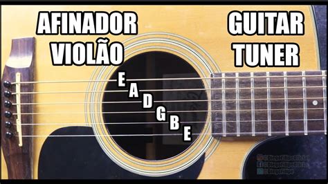 Afinador De Viol O Guitar Tuner Afina O Padr O De Guitarra E Viol O