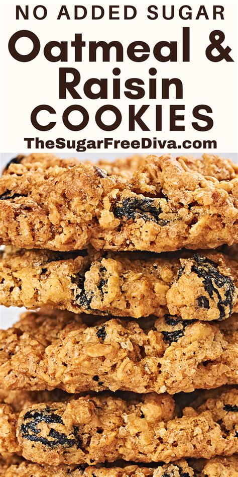 No Added Sugar Oatmeal Raisin Cookies So Good Artofit