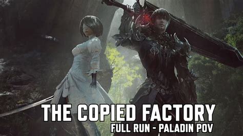 Ffxiv 51 Coeurl The Copied Factory Full Run Paladin Pov Youtube